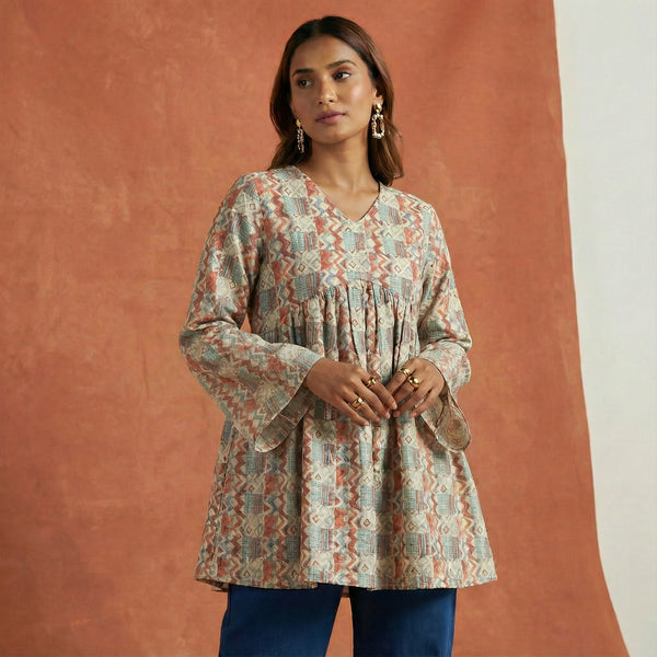 Kaira Printed Short Kurti