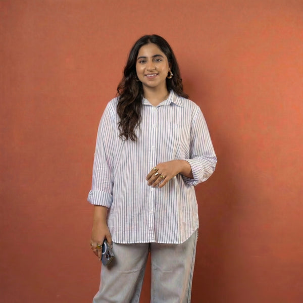 Skyline Linen Oversized Shirt